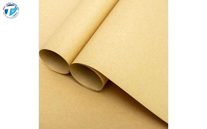 Giấy kraft vàng